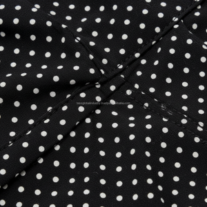 Pantalon large taille haute pour femme, imprimé floral, style mousseline, doux, léger, coupe décontractée, hiver - Product Image 3