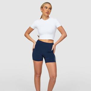 Camiseta corta de moda para mujer: elegante y transpirable, cómoda, perfecta para ropa informal y de entrenamiento - Product Image 1