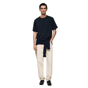 เสื้อยืดผู้ชายสีทึบระบายอากาศได้ดี - Product Image 6