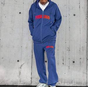 Conjunto Deportivo de 2 Piezas, Chaqueta y Pantalón de Chándal Personalizado de Alta Calidad, Estilo Urbano, Reflectante, para Hombre, Novedad 2026 - Product Image 1