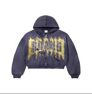 2025 sweat à capuche unisexe séchage rapide Anti-rides polaire Streetwear sérigraphie 3D Design élégant et durable - Product Image 6