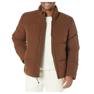 Chaqueta Acolchada Casual para Hombre con Cuello Alto, Estilo Urbano, Diseño Transpirable, Protección contra el Frío - Product Image 3
