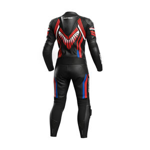 Trajes de moto de piel de vaca hechos a medida precio al por mayor cómodo traje de carreras de coches transpirable para mujer - Product Image 3