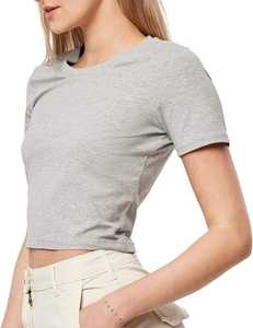 2026 100% Cotton Loose Fit Solid Workout Tank Crop Top <b>Woman</b> Custom Logo Mini Cute <b>Sleeveless</b> <b>Shirts</b> Solid Color Crop <b>Shirts</b> - Product Image 5