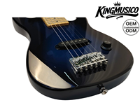 High Gloss 30 Inch Electric Guitar Musical Instrument OEM ODM Electrical Guitars 6 Steel String Electric
