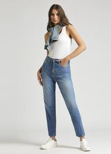 Jeans de maman à coupe décontractée à la demande à porter au quotidien, parfaits pour le bureau et les sorties, disponibles à un prix abordable - Product Image 3