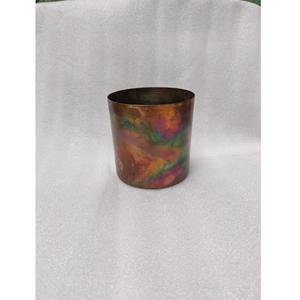 Metal Antique Candle Vessels Unique Antique Empty Glass <b>Jars</b> 10oz Candle <b>Jars</b> with Lids - Product Image 3