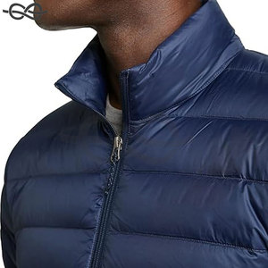 แจ็กเก็ตขนเป็ดน้ำหนักเบาสำหรับผู้ชาย, เสื้อโค้ทฤดูหนาวแบบแพ็คน้ำหนักเบาเป็นพิเศษสำหรับใส่กลางแจ้งใส่ผจญภัย - Product Image 3