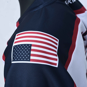 Camisetas de hockey sobre hielo unisex al por mayor impresión por sublimación de la mejor calidad con diseño de logotipo personalizado ropa deportiva para nombre del equipo-OEM - Product Image 4