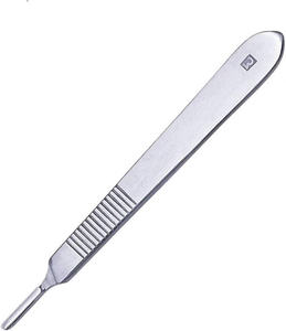 Ergonomic Lightweight Durable Stainless Steel Manual <b>Scalpel</b> Handle No. 3/4/7 Precision <b>Blade</b> Holder Surgical Instruments 1 Year - Product Image 4