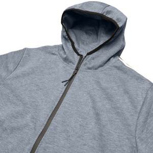 Automne hiver deux pièces ensemble hommes et femmes décontracté polaire chaud solide surdimensionné à capuche survêtement à manches longues Sport à capuche costume - Product Image 2