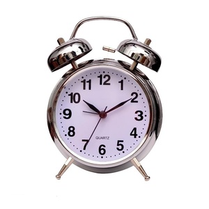 Reloj de mesa de Metal dorado de diseño elegante, decoración de vajilla para escuela y oficina hecha a mano a precios de venta completos - Product Image 2