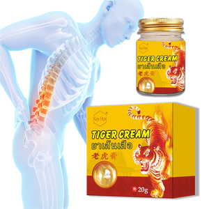 Baume du Tigre Thaïlandais en gros, à base de plantes, pour massage des genoux, des poignets et des articulations lombaires, crème corporelle pour les muscles et les articulations - Product Image 1