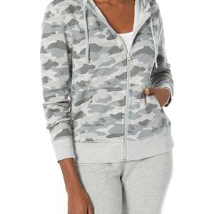 Sudaderas con capucha y sudaderas para mujer, con cremallera, personalizadas, extragrandes, antipilling, transpirables - Product Image 1