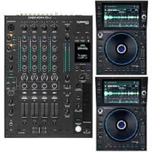 In Denon 2x SC6000M Lecteurs et X1800 Mixer Deal Console de mixage audio - Product Image 1