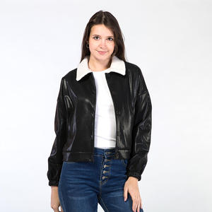 Vêtements en cuir pour femmes, mode streetwear, veste pour femmes, vestes grandes tailles, vêtements pour femmes - Product Image 6