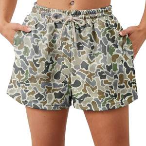 Short de sport léger respirant pour femme Sublimation coton Polyester Logo personnalisé avec poches Short de fitness sportif - Product Image 3