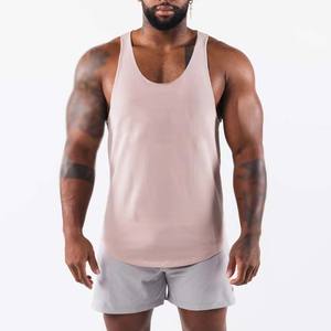 Nueva moda para hombre, camiseta informal atlética, chaleco transpirable para entrenamiento de gimnasia, camisetas sin mangas de ajuste Regular para hombre, ropa de talla grande - Product Image 1