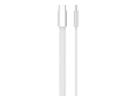 Nuevo Cable Plano Ultrafino, Cable de Carga Rápida USB-C 3A 5A de Nailon Trenzado Resistente con Silicona, Cobre Puro para Computadora y iPhone