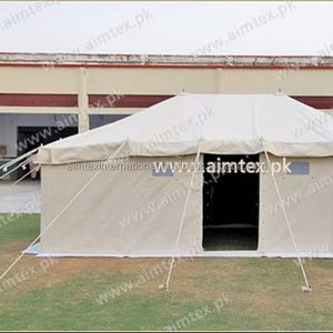 Tienda de campaña para refugiados con 100% algodón Tiendas de campaña de lona de gran tamaño Retardante de fuego, resistente a los rayos UV e impermeable Ligero y móvil - Product Image 1