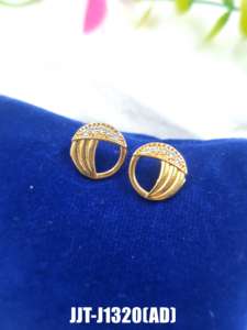 Premium AD Tops Aleación Blanco 0,5175 Gramos Par Ligero Uso diario Joyería de moda Venta al por mayor Proveedor en línea - Product Image 2