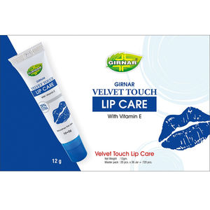 GIRNAR Herbal <b>Lip</b> <b>Balm</b> Natural 10ml Velvet Touch Organic Ingredients <b>Lip</b> Care with Vitamin E - Product Image 1