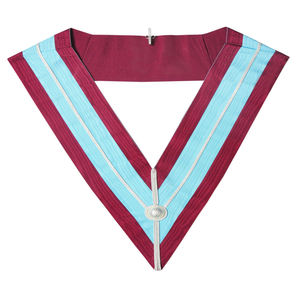 Vente en gros de ruban brodé de haute qualité, style vintage, pour la franc-maçonnerie, collier de ruban, dentelle décorative, couleurs personnalisables - Product Image 1