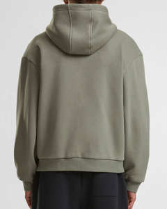 Sudadera con Capucha Extra Grande de Alta Calidad, 350 g/m², con Logotipo Personalizado, Lisa, Unisex, Negra, Gruesa, para Hombre - Product Image 3