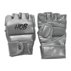 ถุงมือต่อยมวย MMA สีเทาแบบออกแบบได้ตามที่ต้องการมาใหม่ถุงมือสำหรับฝึกซ้อมแบบ UFC - Product Image 1