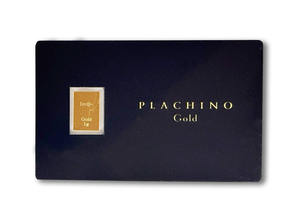 Cartes en lingots d'or pur personnalisées modernes - Cadeaux promotionnels d'entreprise certifiés par la Monnaie japonaise Marque PLACHINO - Product Image 3