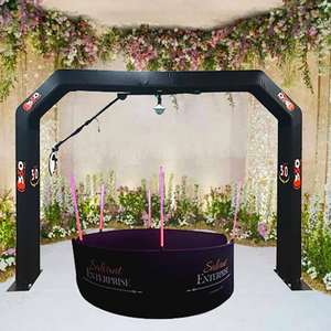 NUEVO PRODUCTO Cabina de Fotos 360 de Alta Calidad - Plataforma Giratoria Automática de 80 cm para Smartphones y Cámaras, ¡Gran Venta! - Product Image 2