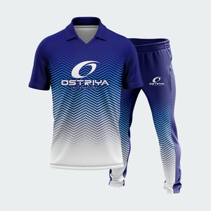 Conjunto de Camiseta y Pantalones de Cricket de Manga Corta para Hombre, Superventas, Uniforme de Sublimación Totalmente Personalizado para Adultos, Tallas Personalizadas - Product Image 5