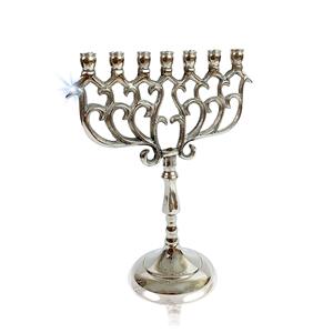 Royal Christmas menorah เชิงเทียนโลหะสำหรับงานแต่งงานเทียนยืนตกแต่งอาหารค่ำและรับประทานอาหารเย็นสำหรับตกแต่งบ้าน - Product Image 6