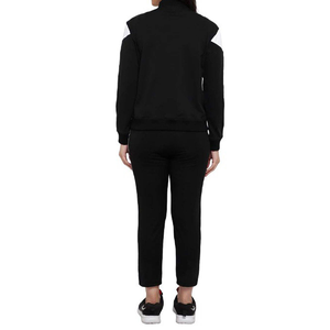 Chándal de talla grande de alta calidad para mujer con tela de mezcla de poliéster de manga larga ajuste cómodo perfecto para uso en el gimnasio - Product Image 4