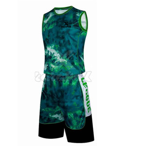 Ensembles d'uniformes de basket-ball respirants personnalisés comprenant un maillot et un short avec impression personnalisée - Product Image 2