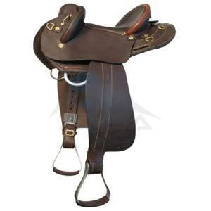 Tapis de selle en cuir véritable et selles de course Western abordables Fournitures d'équitation de haute qualité Doublure chaude - Product Image 5