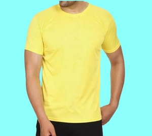 Las mejores camisetas de manga corta de poliéster 100% para hombre en blanco de algodón con impresión personalizada lisa de un fabricante experto en la India - Product Image 6