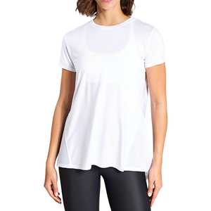 Tops de Yoga de Talla Grande, Estilo Relajado, Manga Corta, Ajuste Holgado, Ropa Deportiva Elástica para Entrenamiento, Fitness, Gimnasio - Product Image 2