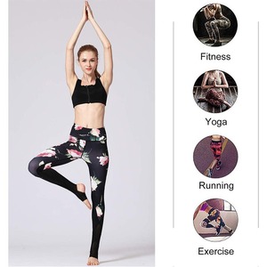 Nouvel arrivage de leggings de yoga et de sport en coton, bambou, antibactérien, scrunch, musculation des fesses, GYM taille haute, sexy - Product Image 1