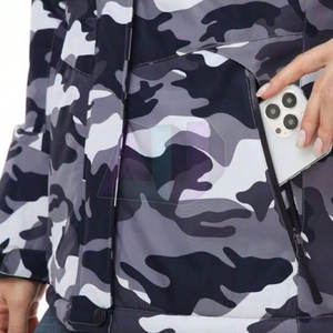 Breathable Eco-Friendly High Quality Men Softshell Winter Jacket with Front Custom Logo Casual Style - Product Image 6