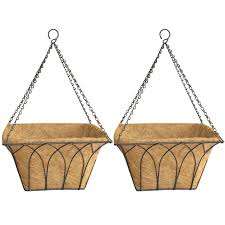 ตะกร้าใยมะพร้าวทำมือแบบเป็นมิตรต่อสิ่งแวดล้อม จำหน่ายจำนวนมาก พร้อมปรับแต่งสีและขนาด สำหรับตกแต่งบ้าน สวนในร่ม และโรงแรม - Product Image 4