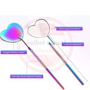 Miroir à cils de qualité supérieure en gros, miroir en acier inoxydable personnalisé pour extensions de cils à vendre - Product Image 3