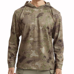 Nouveau pull hommes séchage rapide crème solaire à manches longues pêche à capuche formation en plein air tactique Camouflage hommes sweats à capuche vêtements de pêche - Product Image 6