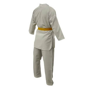 Conjuntos de Uniformes de Taekwondo Ligeros y Cómodos, Kimono de Jiu Jitsu, Uniforme de Aekwondo 100% Algodón con Correa Ajustable en la Cintura - Product Image 5