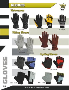 Derniers gants en cuir d'équitation de protection en fibre de carbone pour moto gants de moto pakistan - Product Image 5