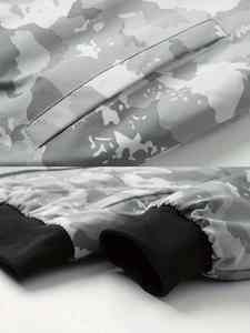 Blouson aviateur unisexe en toile enduite pour hommes en peau de mouton véritable et résistante Service OEM grande taille Logo à l'avant personnalisable - Product Image 5