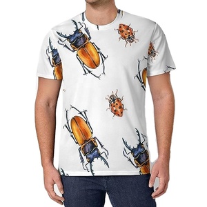 เสื้อยืดโพลีเอสเตอร์สำหรับผู้ชาย ระบายอากาศได้ดี เหมาะสำหรับออกกำลังกายและเล่นกีฬา รับผลิตตามแบบ OEM แบรนด์ส่วนตัว โรงงานผลิต - Product Image 1