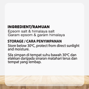 ORGANIC FIELDS 250g Bain de siège, Poudre à base de plantes naturelle pour le nettoyage corporel, compatible avec les minéraux, certifiée KKM, Sel d'Epsom et de l'Himalaya - Product Image 1