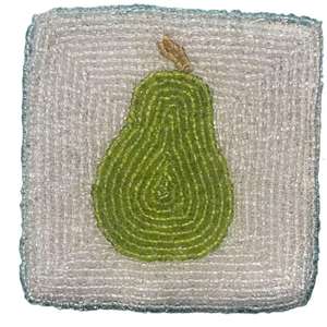 Dessous de verre perlé design étoile noire fait à la main fête de mariage et décoration de bar à la maison tapis de table perlé et coussin - Product Image 4