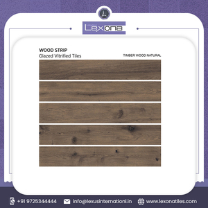 Fabricant indien de 200x1200mm Meilleure vente de carreaux de céramique à l'aspect bois de qualité exceptionnelle - Product Image 2